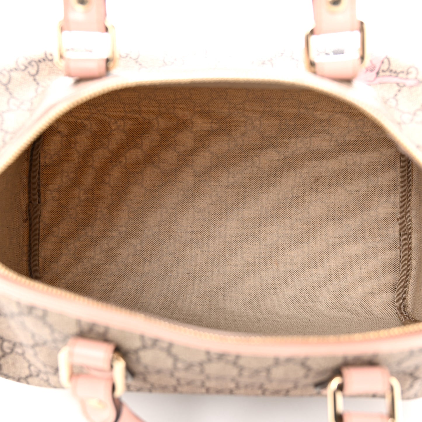 GG Plus Monogram Mermaid Medium Joy Boston Pink