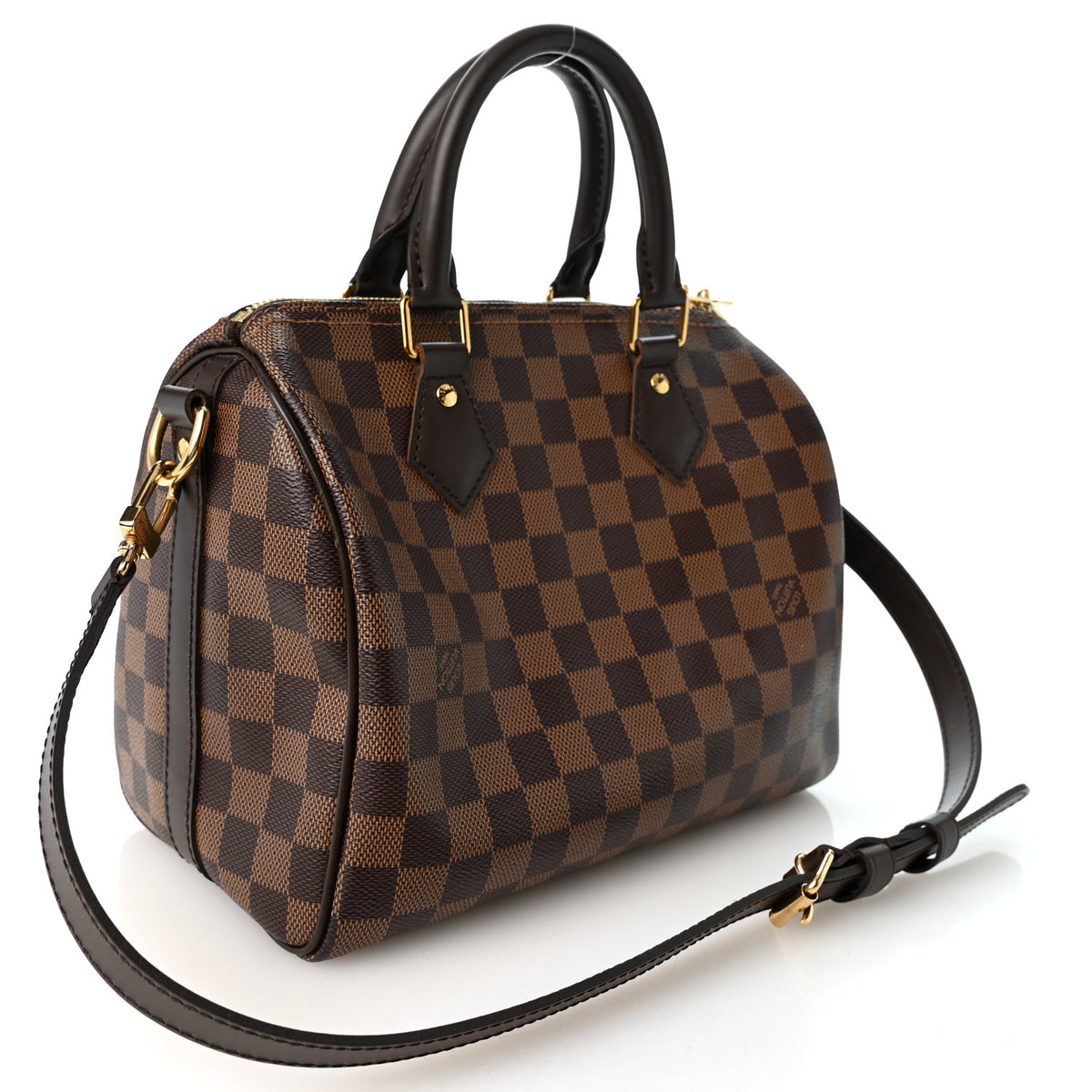 Louis Vuitton Damier Ebene Speedy Bandouliere 25 3 of 9