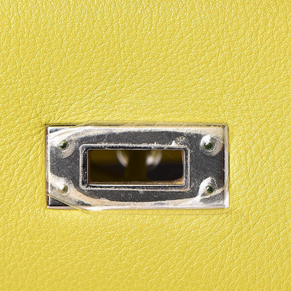 Hermes Swift Kelly Retourne 25 Lime 15 of 35