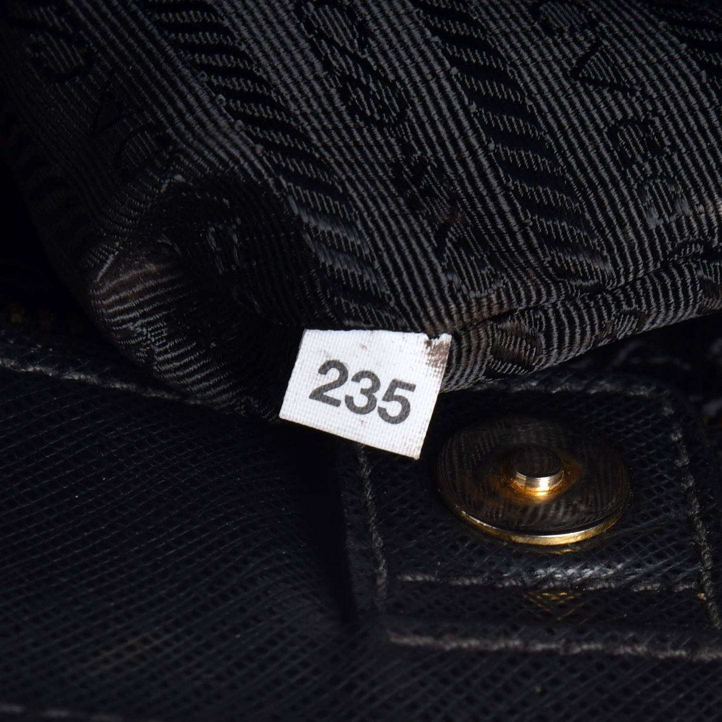Saffiano Lux Small Tote Nero Black