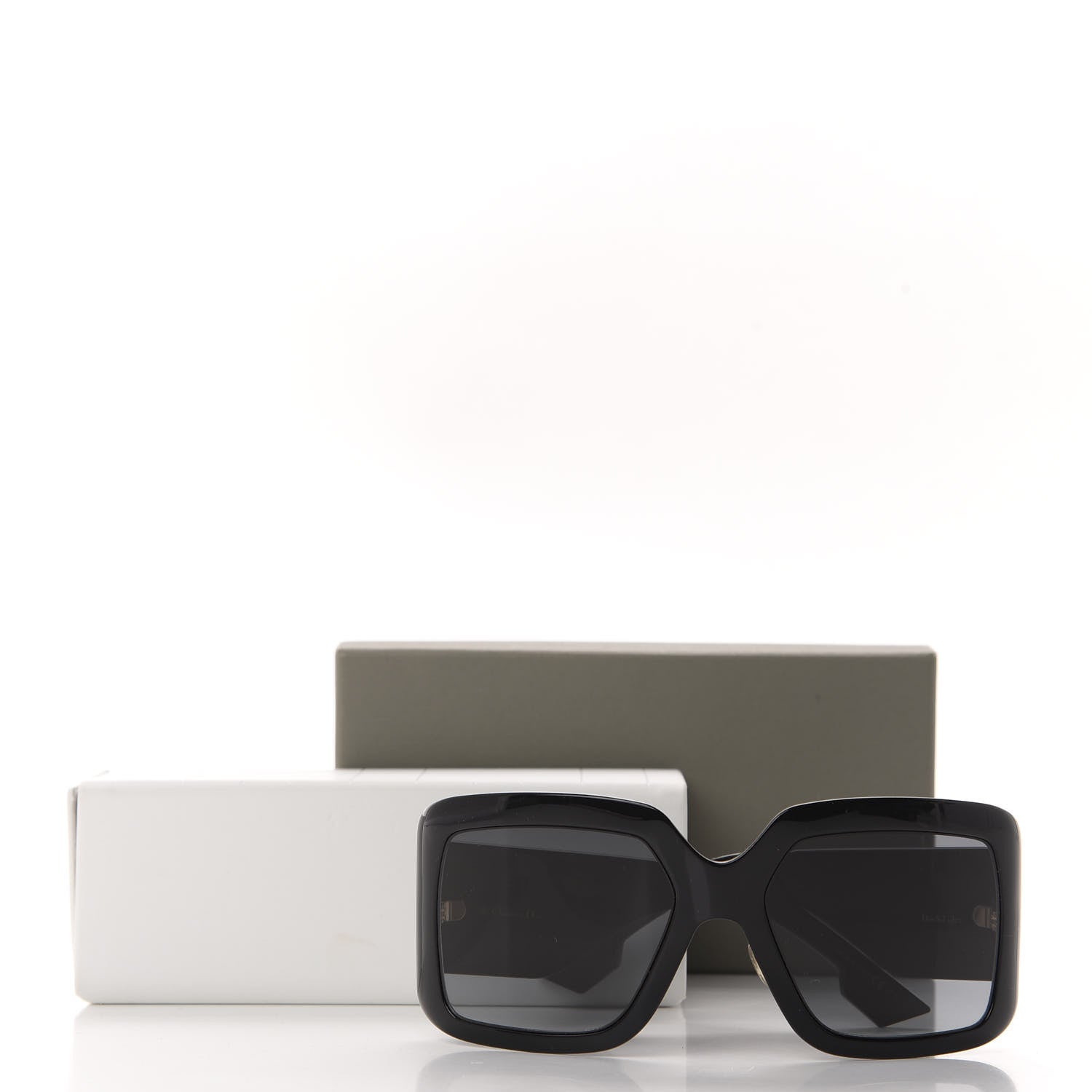 Christian Dior Acetate DiorSo Light 2 Shield Sunglasses Black 9 of 9