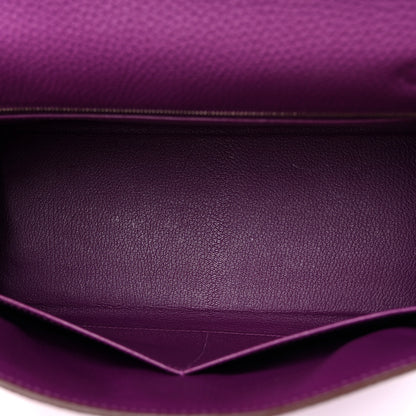 Hermes Togo Kelly Retourne 28 Anemone 5 of 15