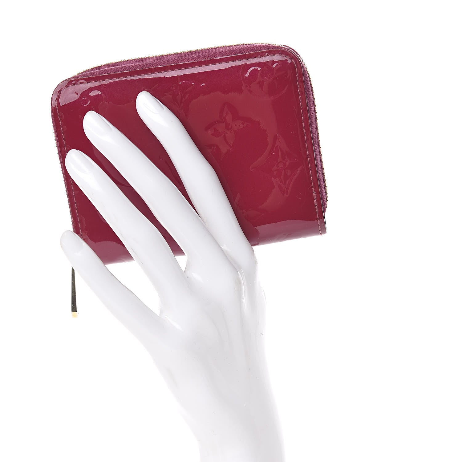Louis Vuitton Vernis Zippy Coin Purse Magenta 2 of 7