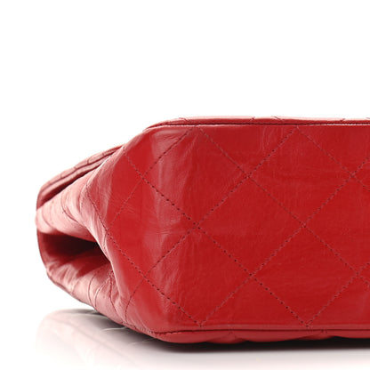 Chanel Lambskin Quilted Jumbo Double Flap Red 11 of 12