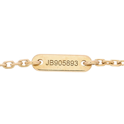 Van Cleef & Arpels 18K Yellow Gold Mother of Pearl Sweet Alhambra Butterfly Bracelet 4 of 5