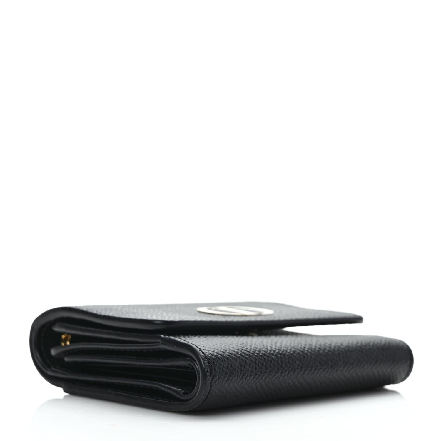 Christian Dior Calfskin 30 Montaigne Wallet Black 4 of 6