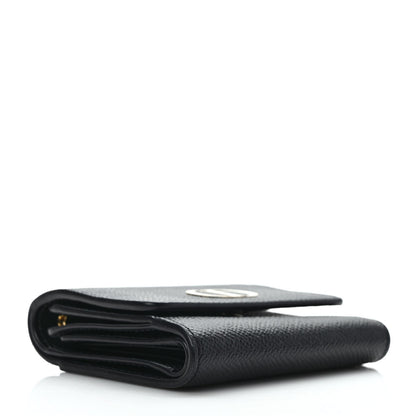 Christian Dior Calfskin 30 Montaigne Wallet Black 4 of 6