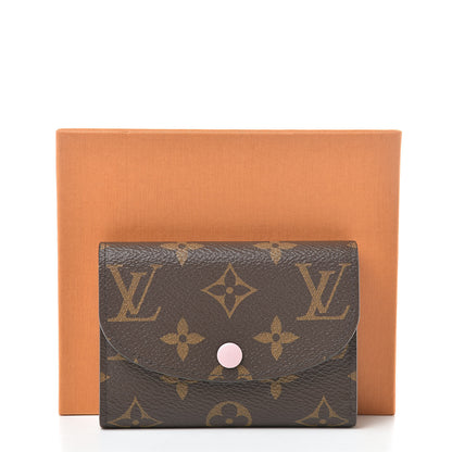 Louis Vuitton Monogram Rosalie Coin Purse Rose Ballerine 8 of 8
