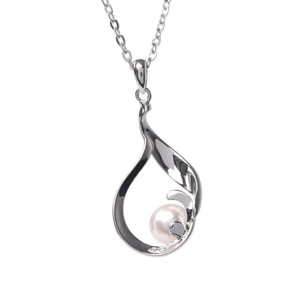 Mikimoto Sterling Silver Akoya Pearl 6mm Pendant Necklace 5 of 6