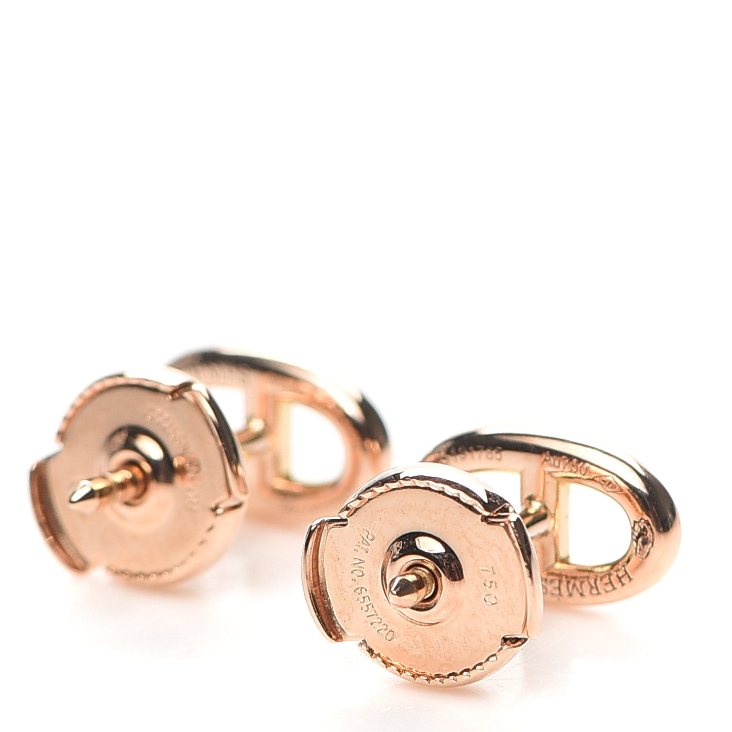 18K Rose Gold TPM Farandole Stud Earrings