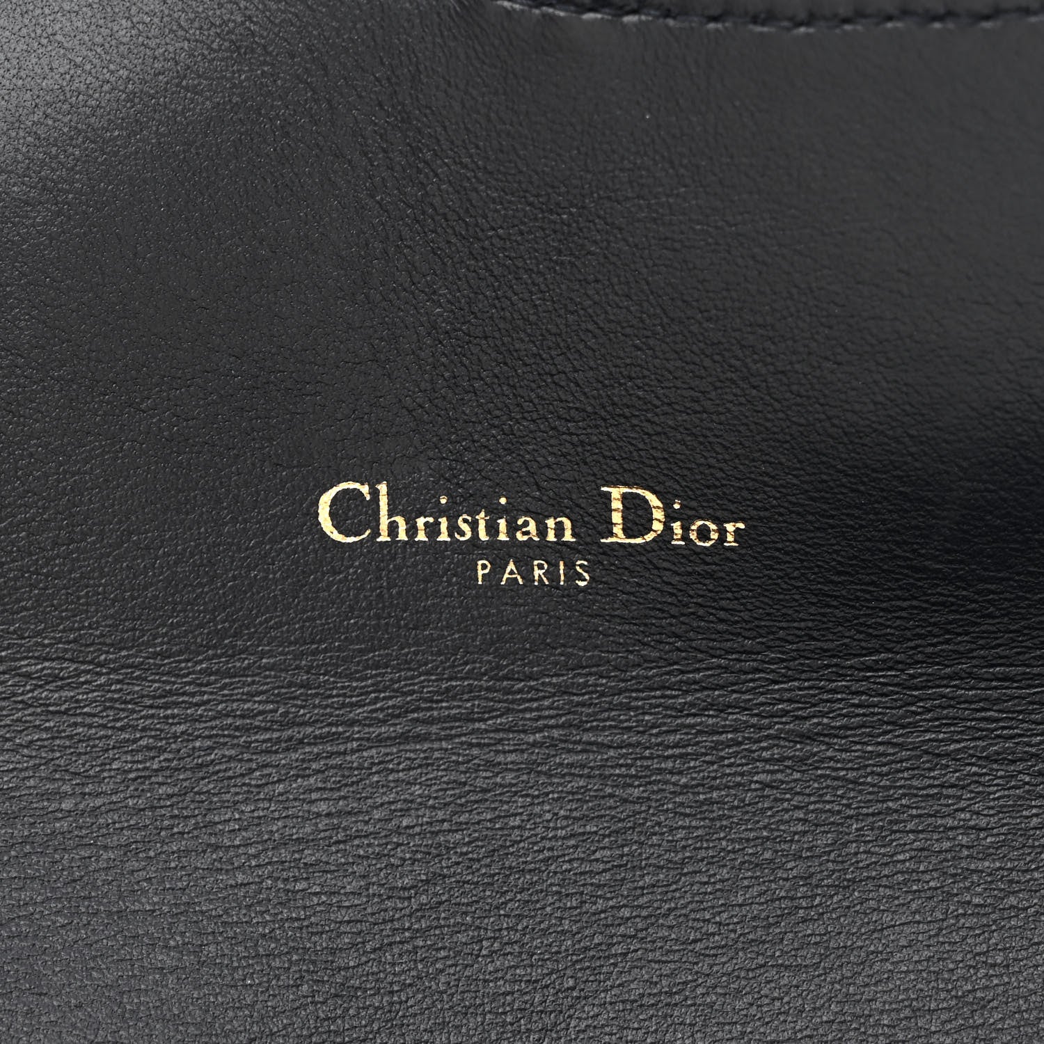 Christian Dior Oblique Saddle Chain Long Wallet Blue 8 of 14