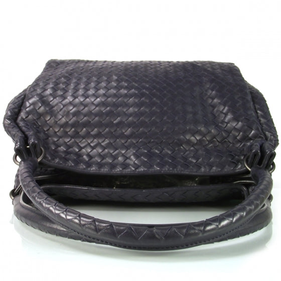 Nappa Intrecciato Parachute Bag Tourmaline