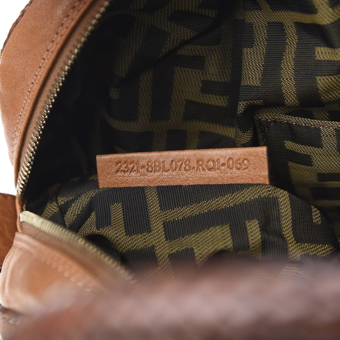 Nappa Nuvolata Spy Bowler Cognac