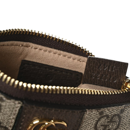 Gucci GG Supreme Monogram Web Ophidia Key Case Beige New Acero 7 of 8