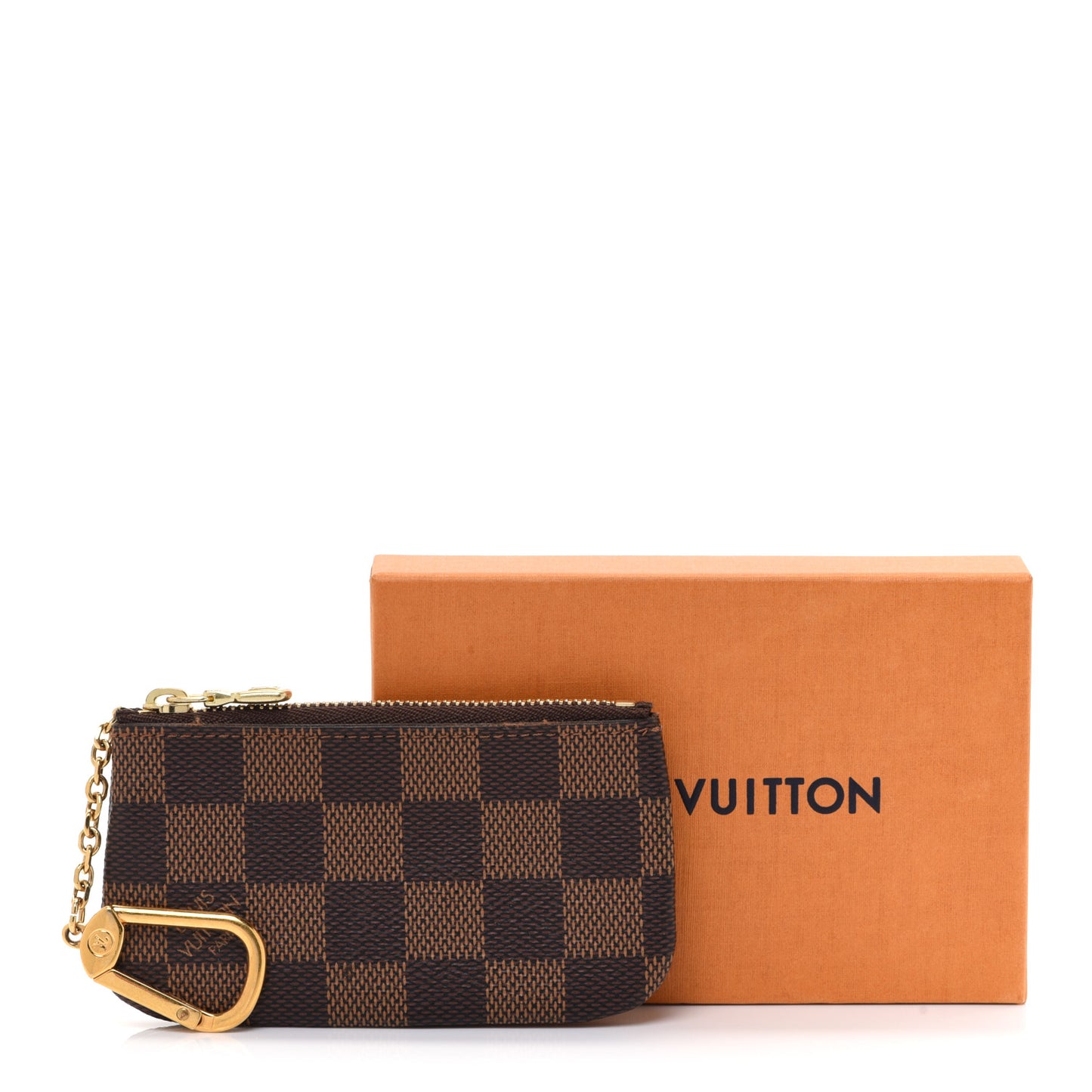 Damier Ebene Key Pouch
