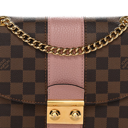 Louis Vuitton Damier Ebene Cuir Taurillon Wight Magnolia 7 of 11