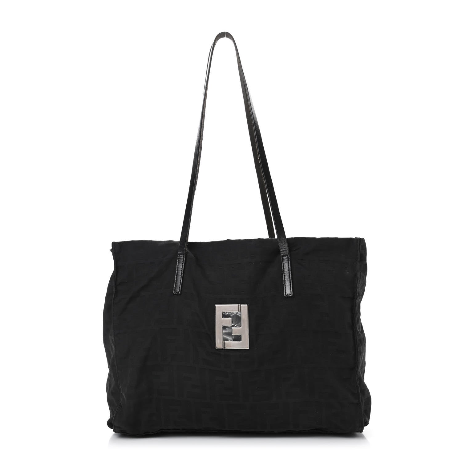 Fendi Zucca Tote Black 1 of 4