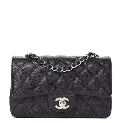 Chanel Caviar Quilted Mini Rectangular Flap Black 1 of 11