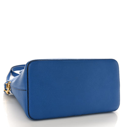 Mulberry Classic Grain Calfskin Small Colville Porcelain Blue 4 of 8