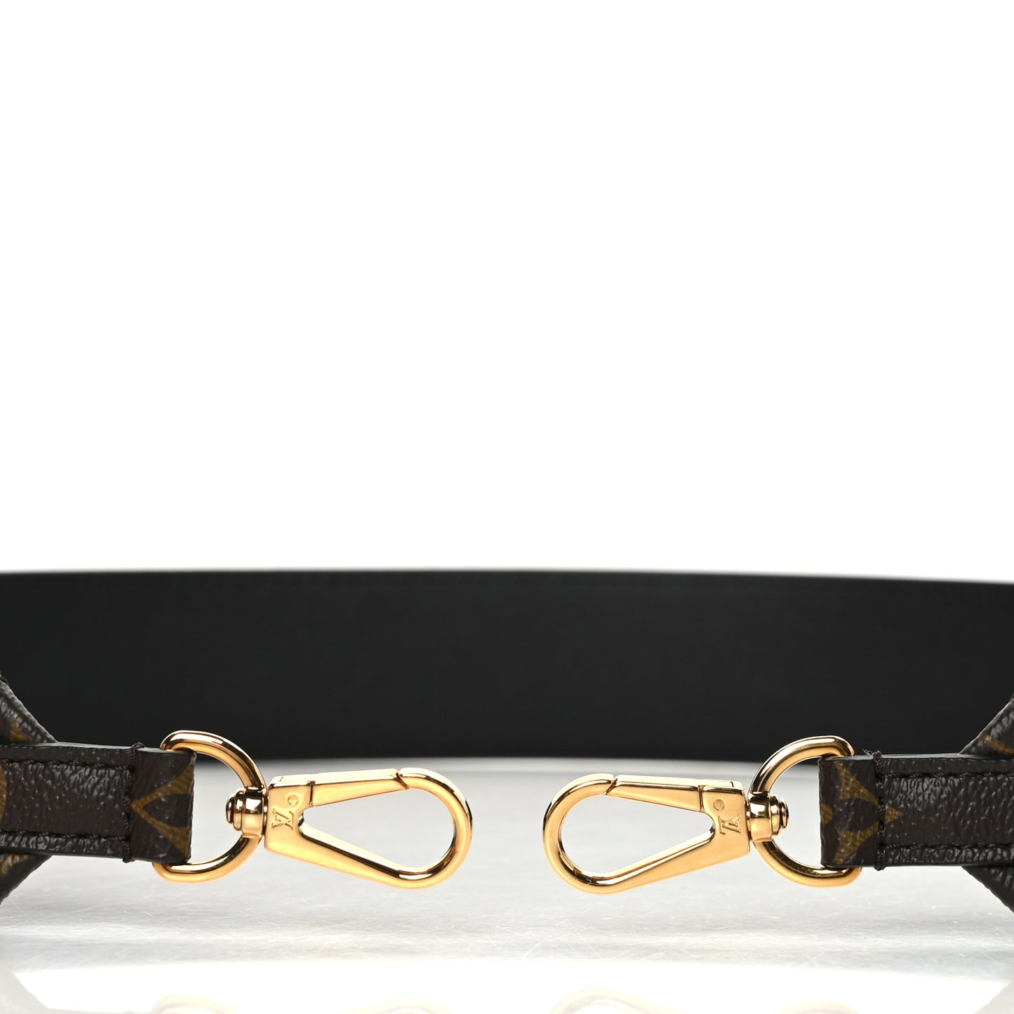 Monogram Bandouliere Shoulder Strap Black