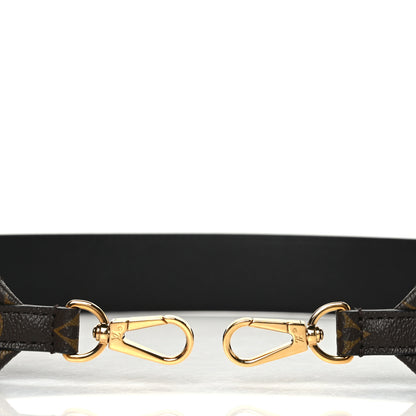 Louis Vuitton Monogram Bandouliere Shoulder Strap Black 3 of 4