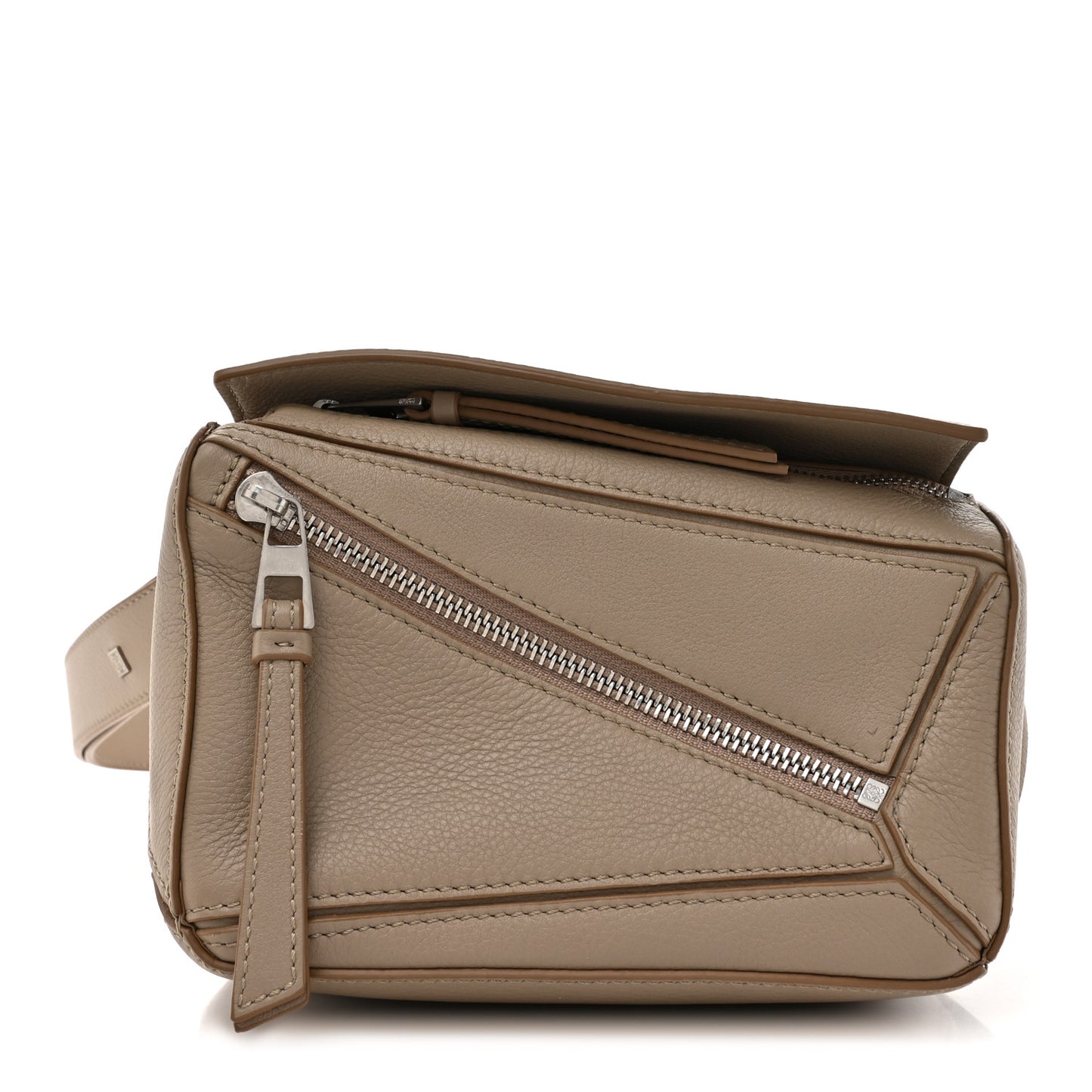 Calfskin Mini Puzzle Bumbag Sand