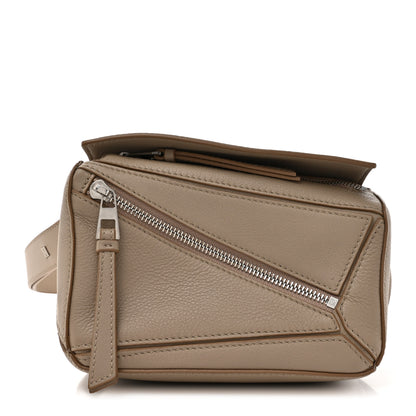 Loewe Calfskin Mini Puzzle Bumbag Sand 1 of 10