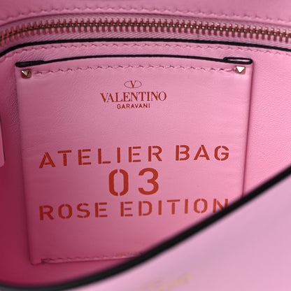 Valentino Garavani Nappa Atelier 03 Rose Edition Small Flap Crossbody Bag Pink Borealis 8 of 8