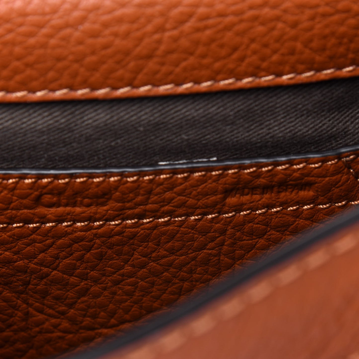 Calfskin Mini Marcie Round Crossbody Bag Tan