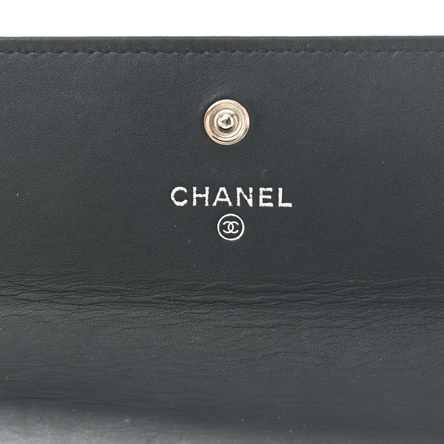 Chanel Caviar Timeless CC Large Gusset Flap Wallet Black 6 of 11