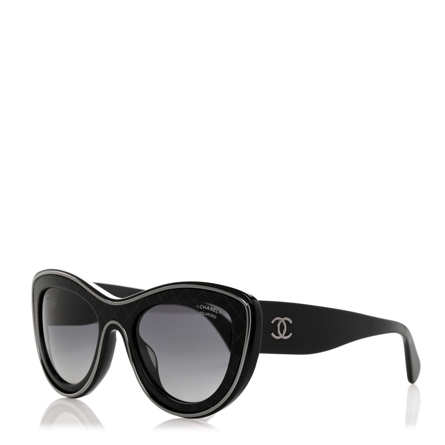 Acetate Sunglasses 5397-A Black