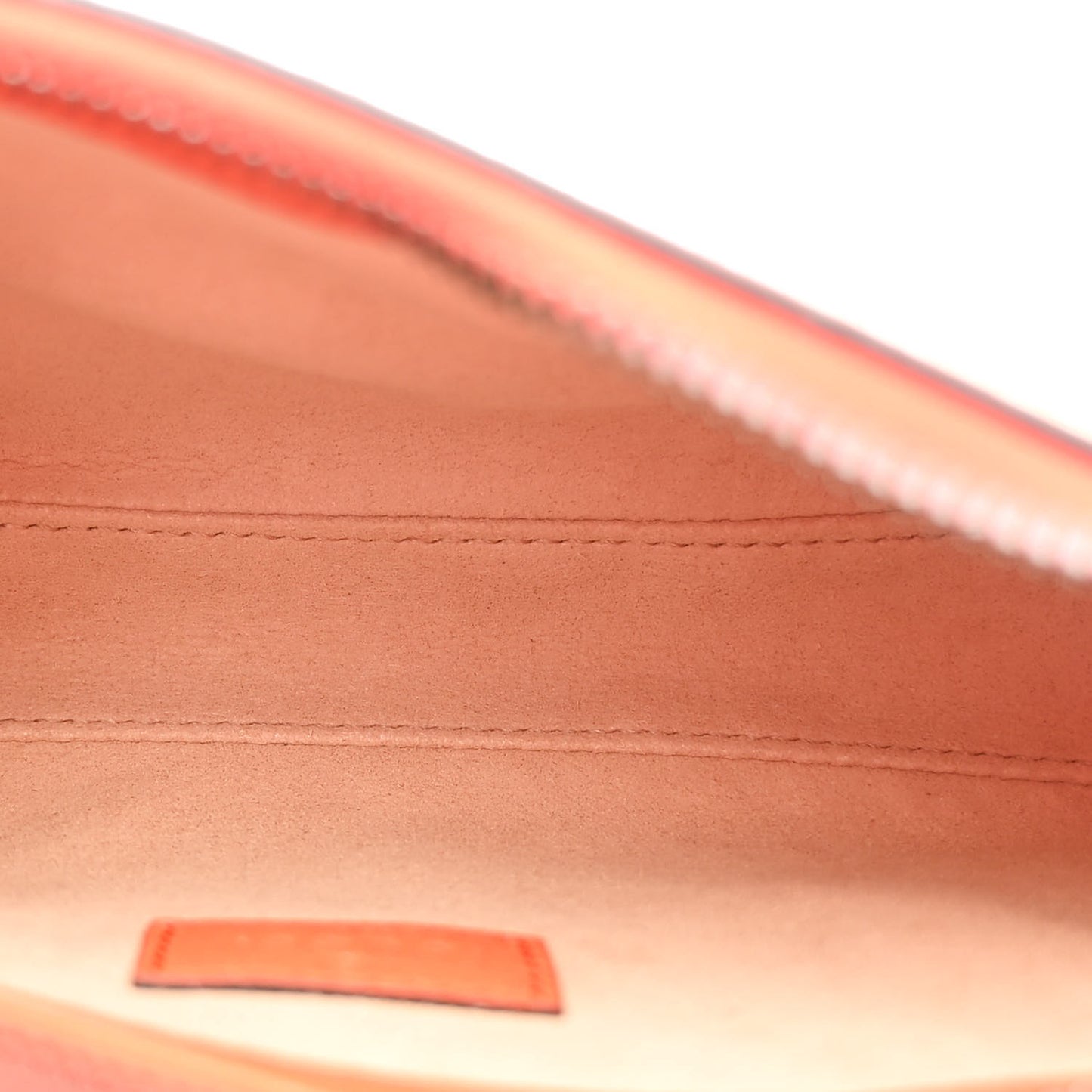 Goatskin Mini Aphrodite Shoulder Bag Orange