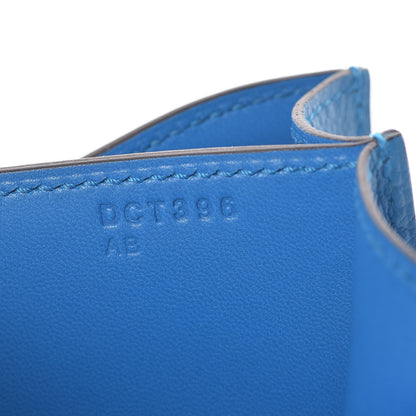 Hermes Evercolor Constance 18 Bleu Azteque 6 of 20
