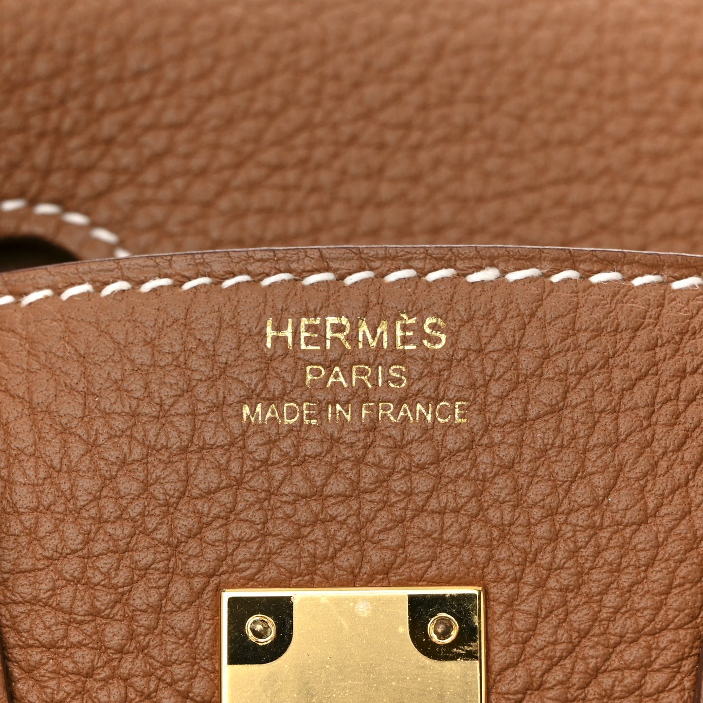 Togo Birkin 25 Gold