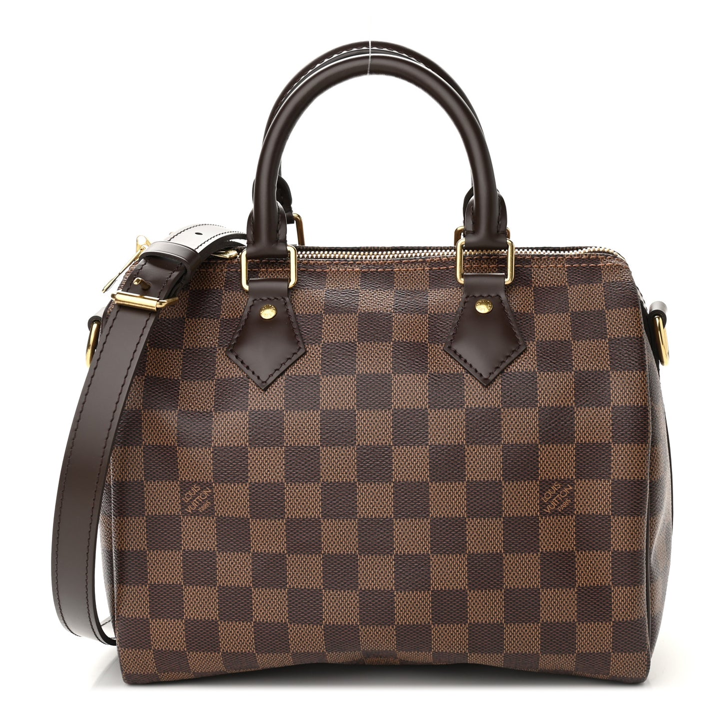 Damier Ebene Speedy Bandouliere 25