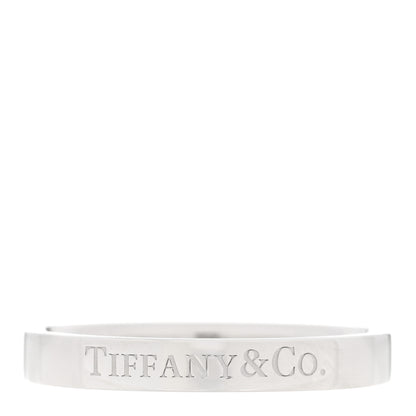 Tiffany Platinum 3mm Wedding Band Ring 57 8 1 of 4