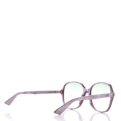 Gucci Acetate Square Frame GG0092S Sunglasses Purple 4 of 7