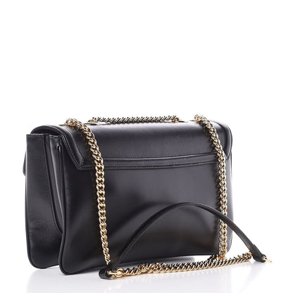 Gucci Vitello Palmellato Lux Crystal Medium Rajah Shoulder Bag Black 3 of 7