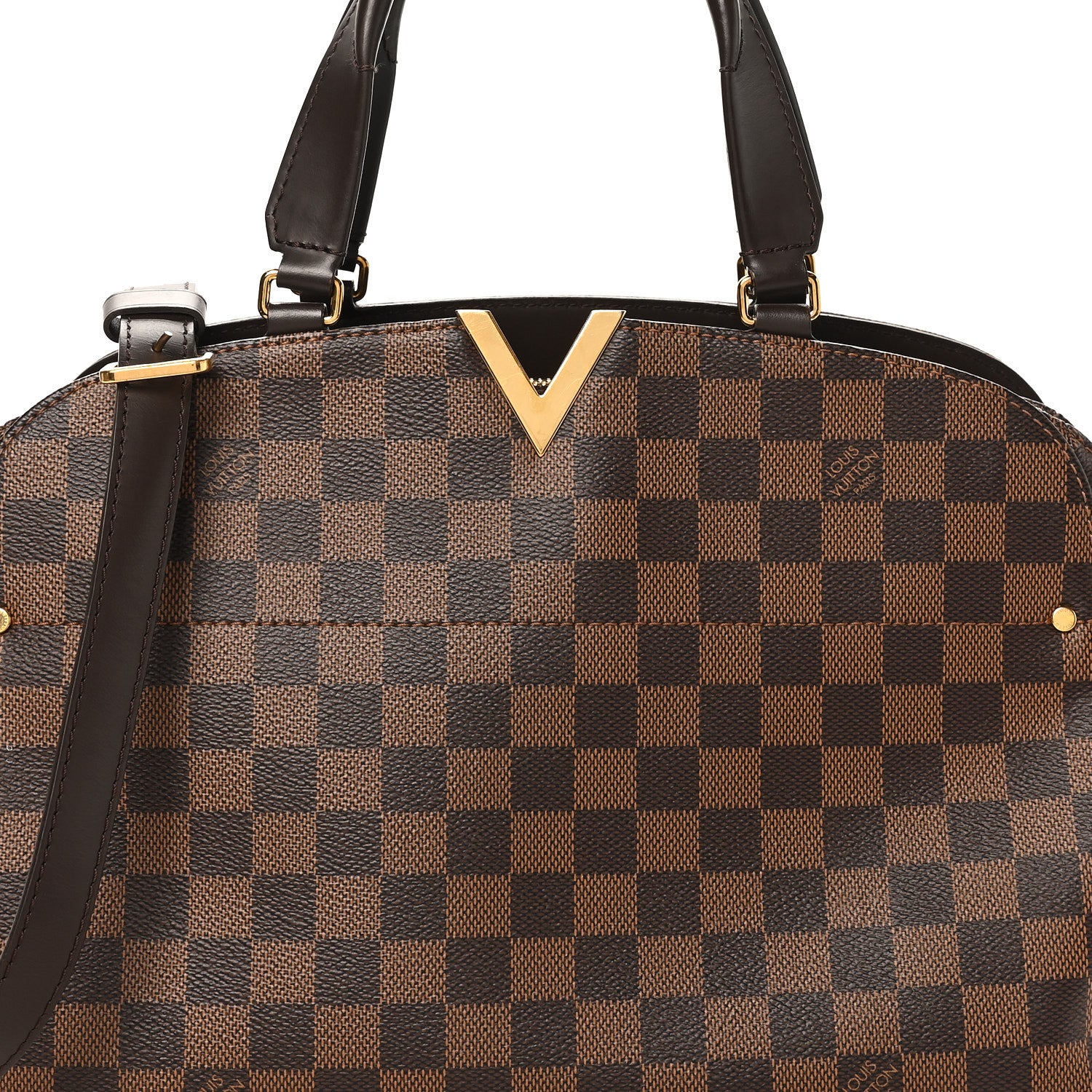 Louis Vuitton Damier Ebene Kensington Bowling Bag 7 of 11