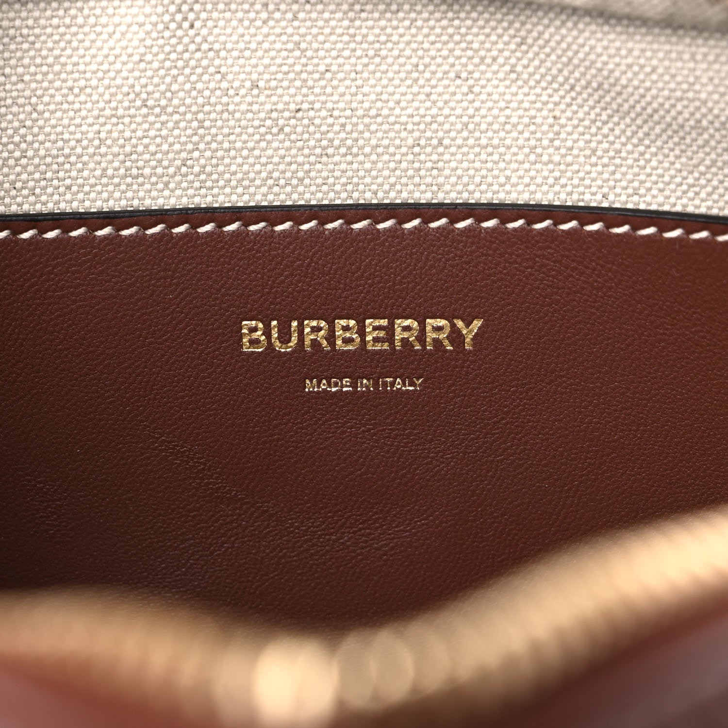 Burberry Calfskin Check Small Lola Camera Bag Dark Birch Brown 6 of 9