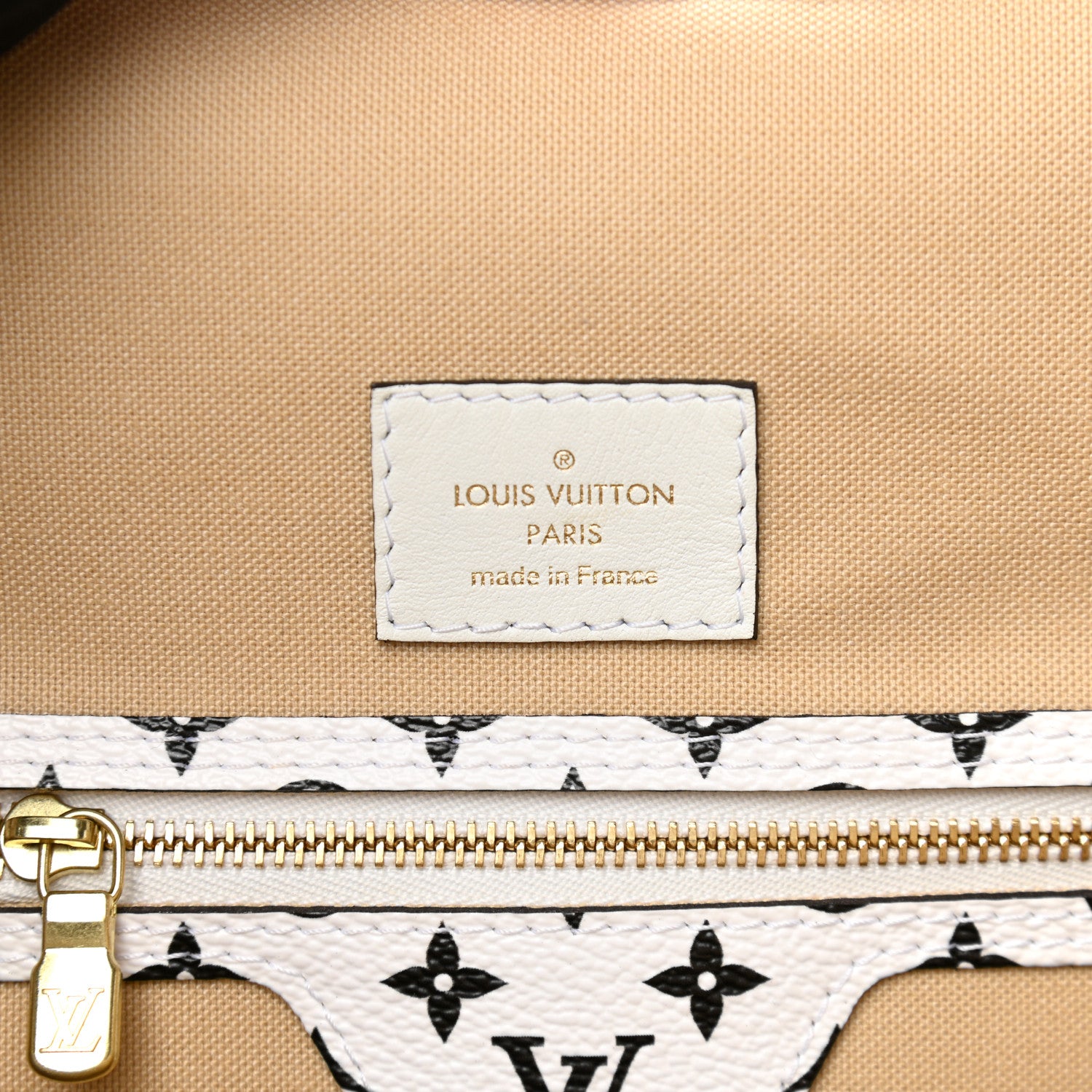 Louis Vuitton Monogram Giant Neverfull MM Kaki 7 of 11