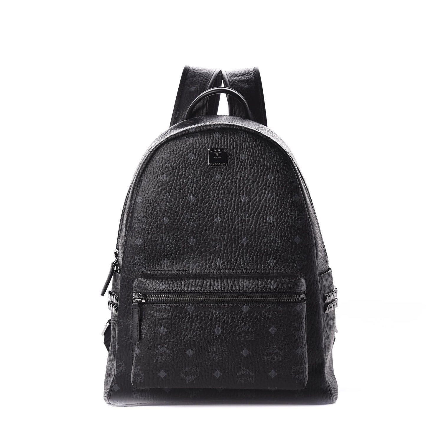 Visetos Medium Side Studs Stark Backpack Black