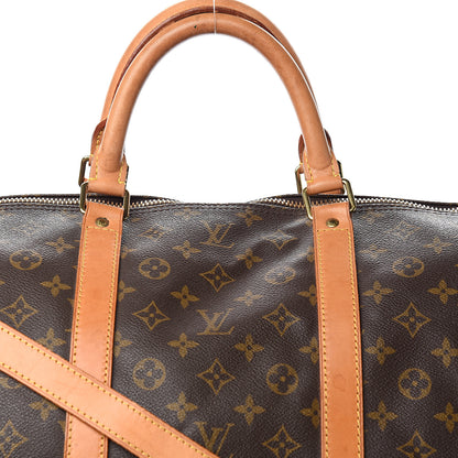 Louis Vuitton Monogram Keepall Bandouliere 60 13 of 14