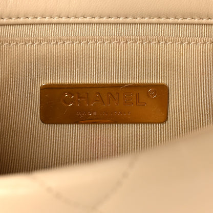 Chanel Goatskin Quilted 19 Waist Bag Light Beige 6 of 11