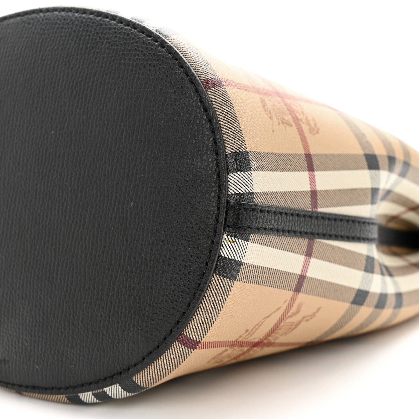 Haymarket Check Colours Small Lorne Bucket Crossbody Black