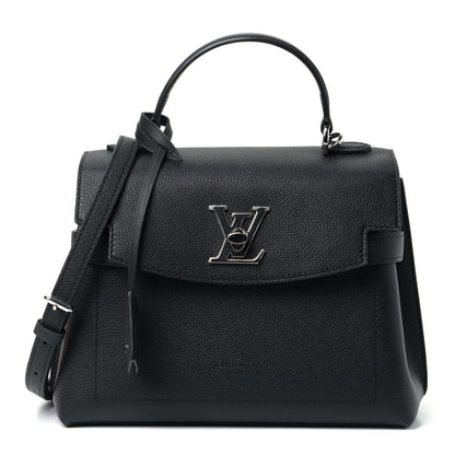 Louis Vuitton Calfskin Lockme Ever BB Black 1 of 5