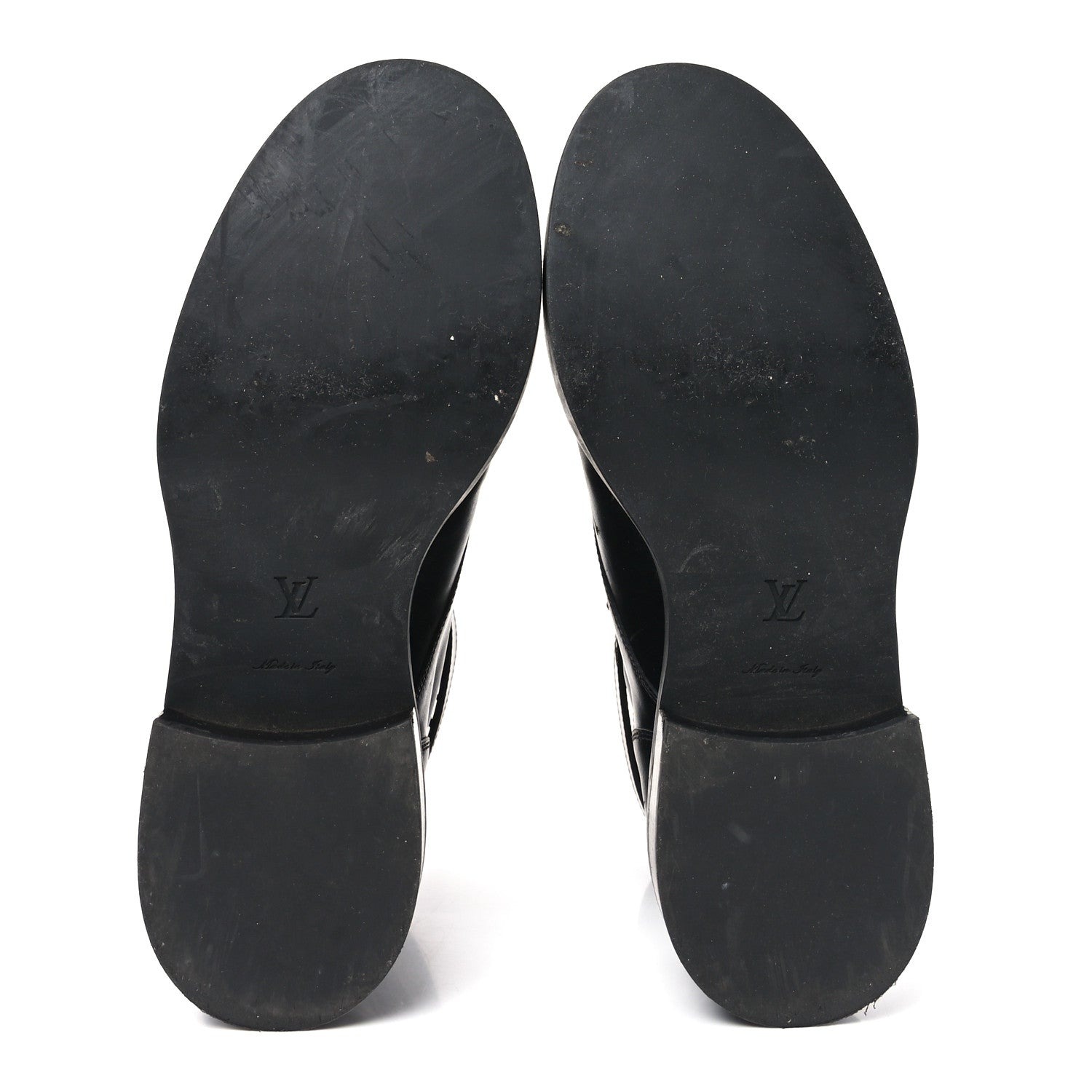 Louis Vuitton Calfskin Wonderland Flat Ranger Boots 37 Black 5 of 7