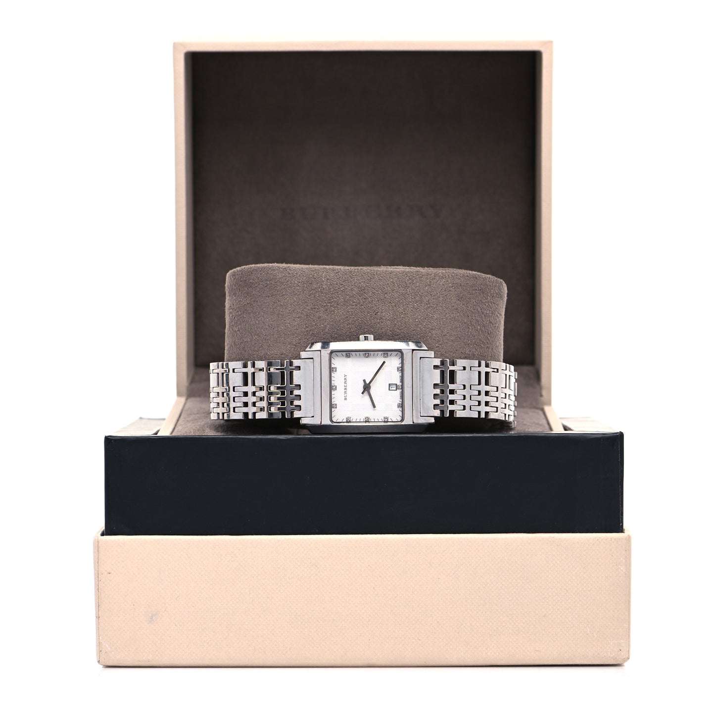 Stainless Steel Diamond 25mm Quartz Watch BU1583