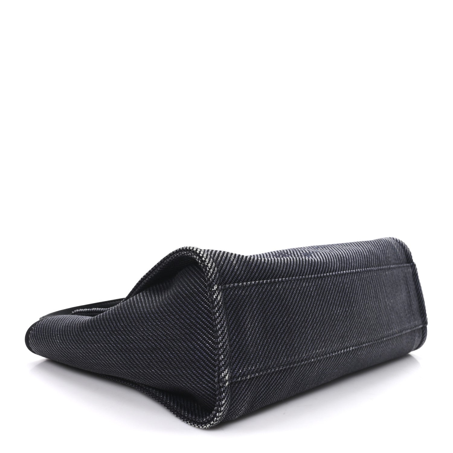 Chanel Mixed Fibers Calfskin Small Deauville Tote Black 1867544