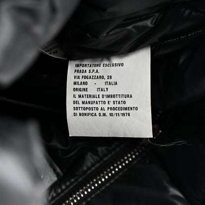 Miu Miu Padded Nylon Quilted Tote Black 7 of 10